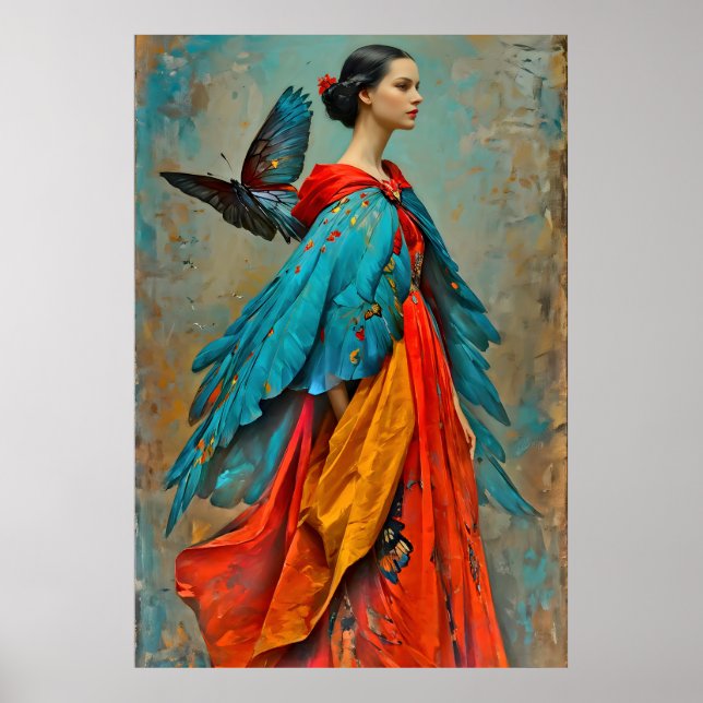 Affiche « Elaris » - Plumes Devenir (Devant)