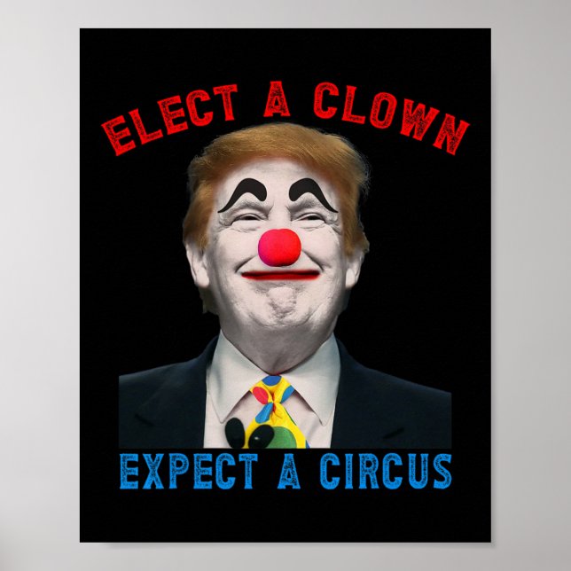 Affiche Elect A Clown  (Devant)
