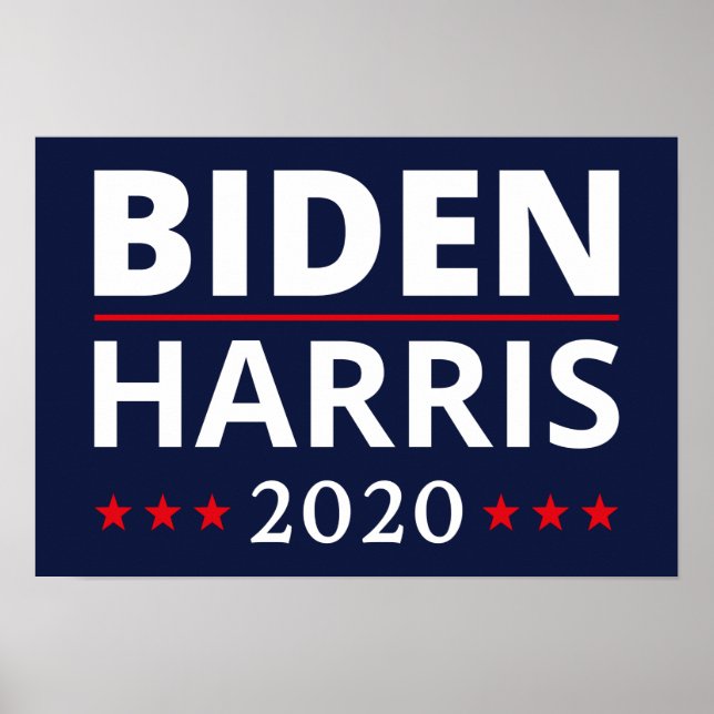 Affiche Election 2020 - Biden Harris II (Devant)