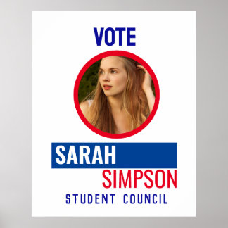Affiche Élection du président de classe : élection du cons