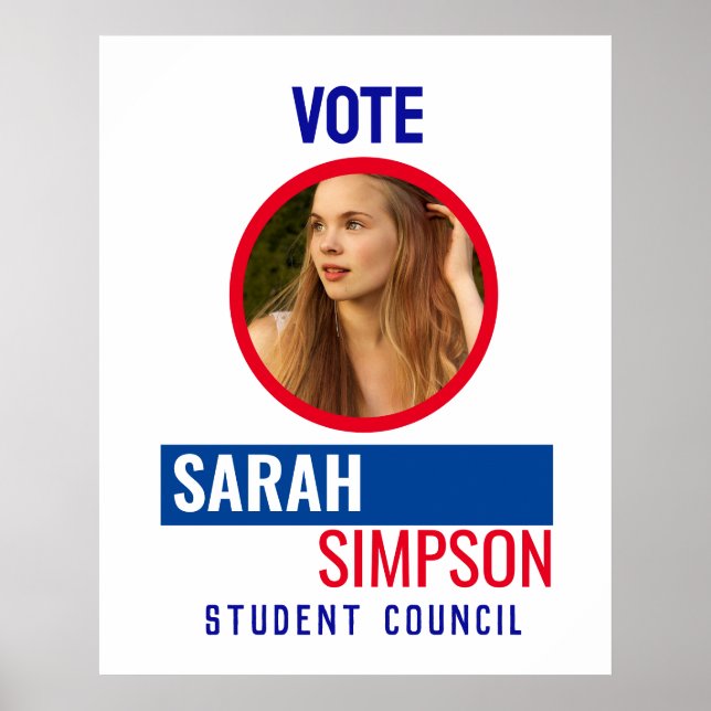 Affiche Élection du président de classe : élection du cons (Devant)
