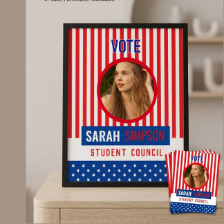 Affiche Élection du président de classe : élection du cons