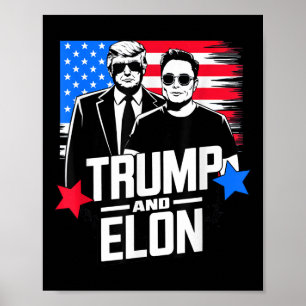 Affiche Élection Présidentielle Américaine 2024 De Trump E