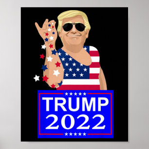 Affiche Élection Trump 4 Ever 