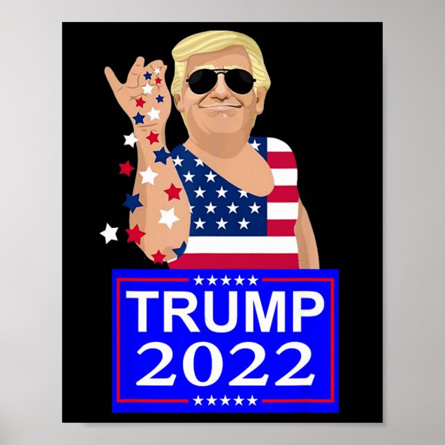Affiche Élection Trump 4 Ever  (Devant)