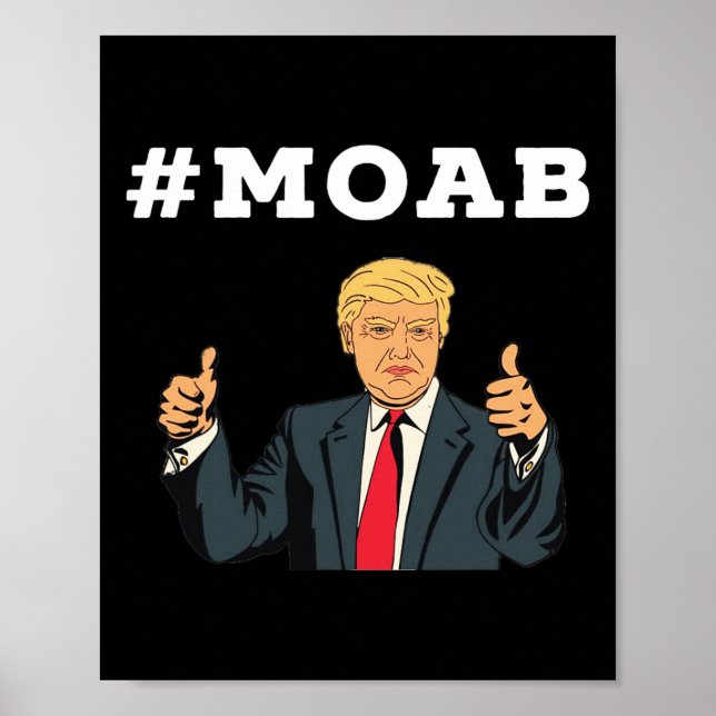 Affiche Élection Trump Moab  (Devant)