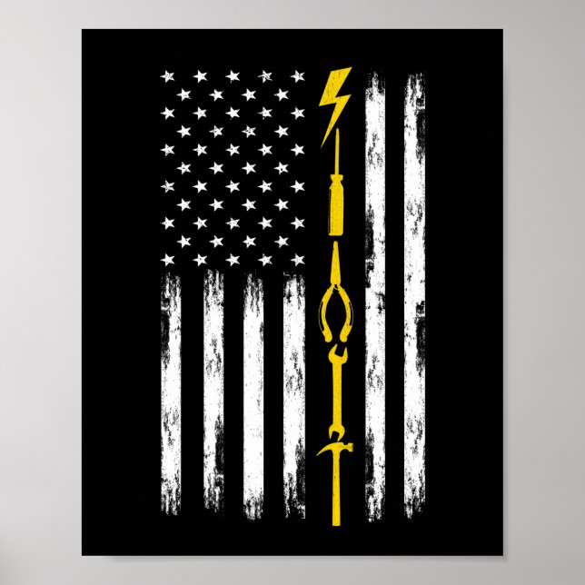 Affiche Electrician (Devant)