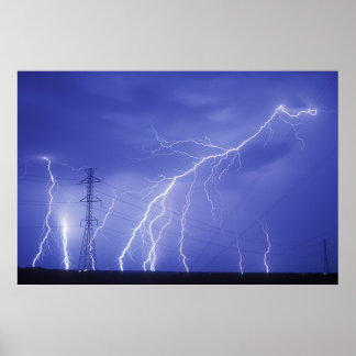 Affiche Électricité contre électricité