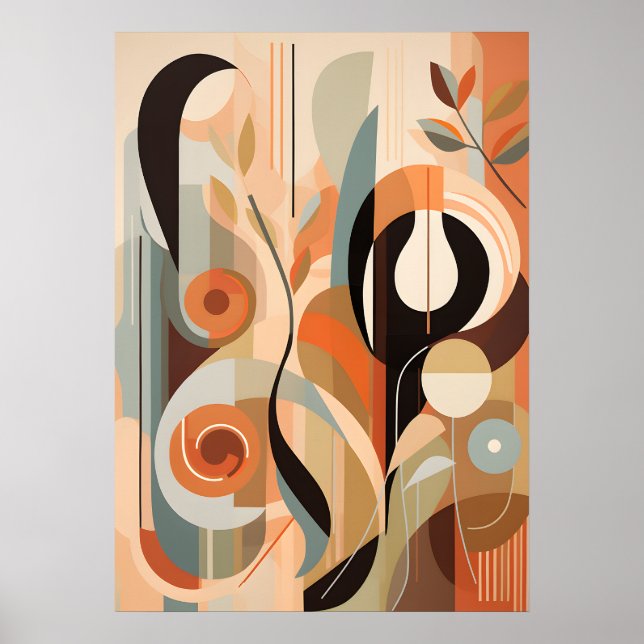 Affiche Élégance dans la simplicité : Exploration de l'art (Devant)