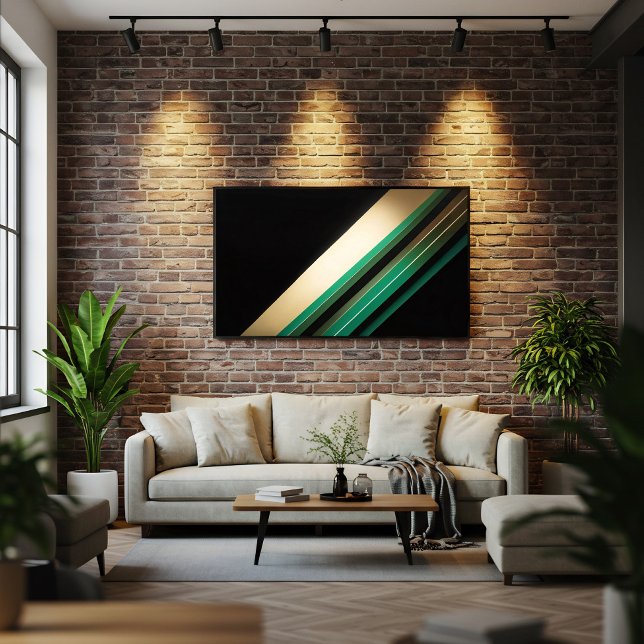 Affiche Élégance Diagonale (Créateur téléchargé)