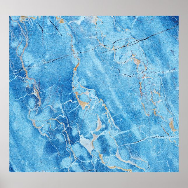 Affiche Élégance du marbre : Surface texturée naturelle. (Devant)