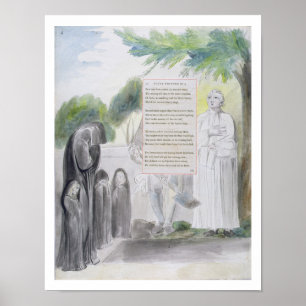 Affiche 'Elégance écrite dans une église-cour de campagne'