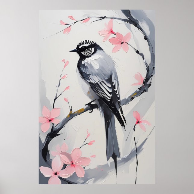 Affiche Élégance en douceur (Devant)