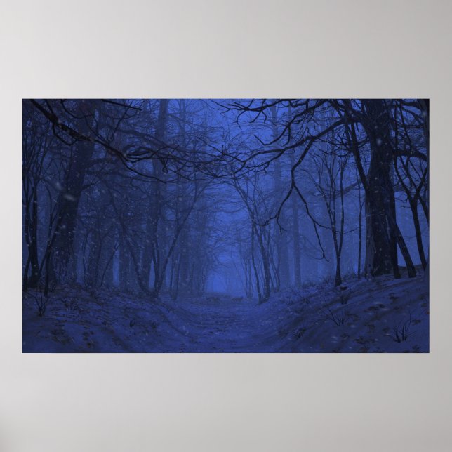 Affiche Elégance (hiver/nuit) (Devant)