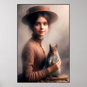 Affiche Élégance intemporelle de l'ère victorienne sur le 