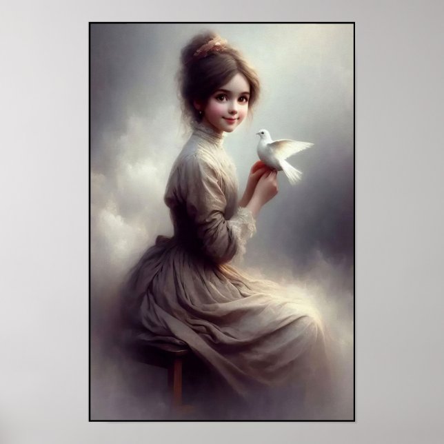 Affiche Élégance intemporelle de l'ère victorienne sur le  (Devant)
