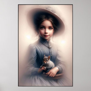 Affiche Élégance intemporelle de l'ère victorienne sur le 
