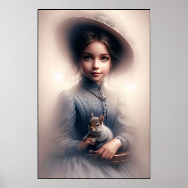Affiche Élégance intemporelle de l'ère victorienne sur le  (Devant)