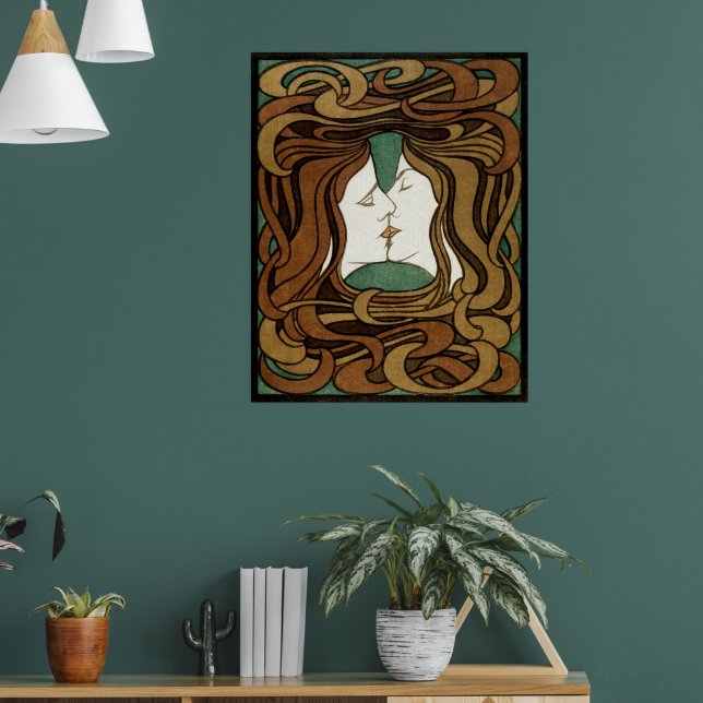 Affiche Élégance intemporelle : L'affiche de Peter Behrens (Salon 1)