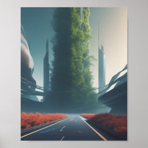Affiche Elegance Road