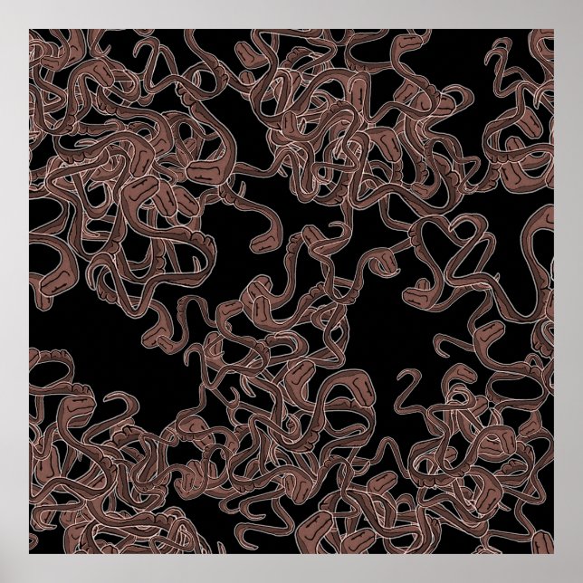 Affiche Élégance venimeuse (Devant)