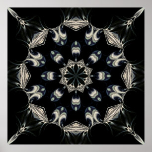 Affiche Elégant Mandala