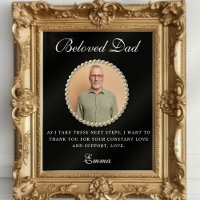 Elegant Parents of the Bride Gift Thank You Gift