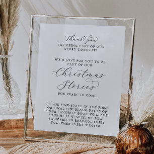 Affiche Élégant scénario de Noël