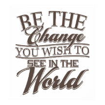 Élégant Sois le changement