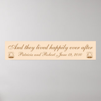 Affiche Elegant Wedding