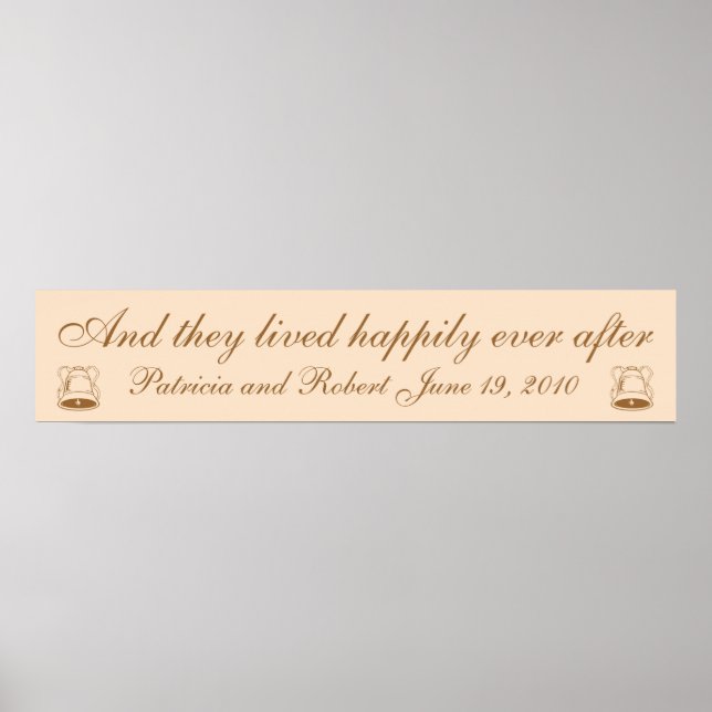 Affiche Elegant Wedding (Devant)