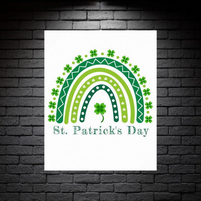 Affiche Élégante fête de la Saint Patrick (Elegant St. Patrick's Day Party Poster
)