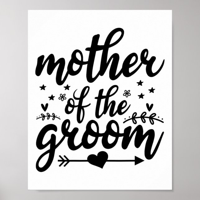 Affiche Élégante Mère Du Mariage De La Chambre Mariage Mam (Devant)