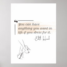 Élégante minimaliste moderne féminine