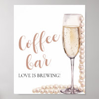Élégante perle rose et panneau de cafétéria Prosec
