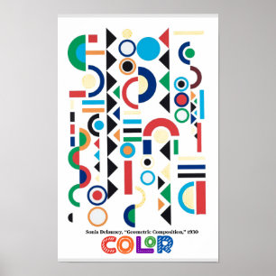 Affiche Éléments de l'art - Couleur, Sonia Delauney