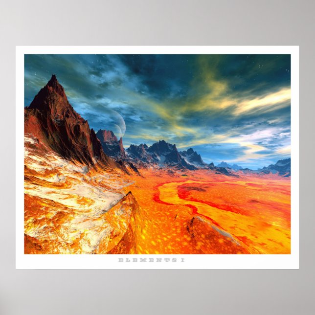 Affiche Éléments I (Devant)