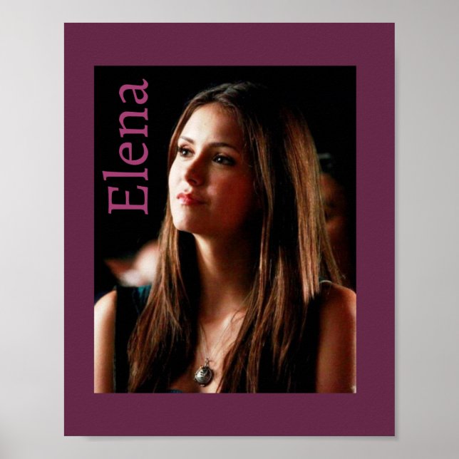 Affiche Elena Gilbert (Devant)
