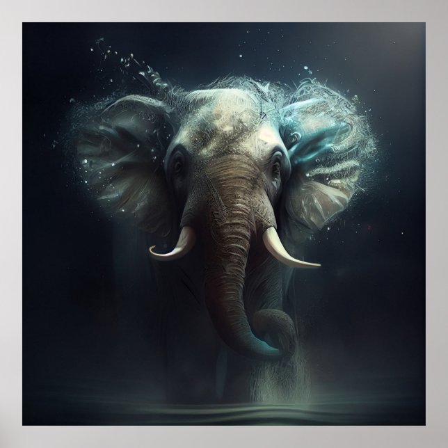 Affiche Elephan (Devant)