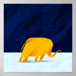 Affiche Eléphant