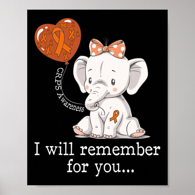 Affiche Eléphant de sensibilisation aux Crps (Devant)