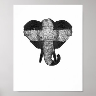 Affiche Elephant Dieu Eglise Christian Cadeau Eléphant Chr