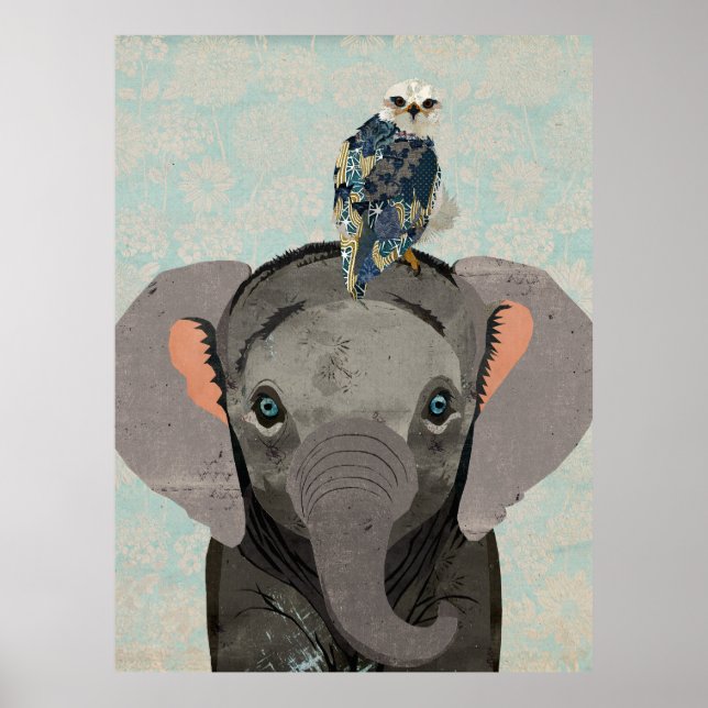 AFFICHE ELEPHANT & FALCON (Devant)
