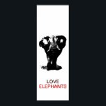 Affiche Eléphant noir et blanc Eléphant Pop Art<br><div class="desc">Marche des éléphants. OEuvres d'art d'animaux numériques - Eléphants Art - Animaux dans la nature Images numériques éditées Photos - Dessin de dessin animé Pop Art Elephant Oeuvre d'art</div>