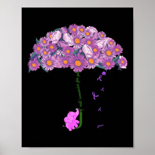 Affiche Eléphant que je me souviendrai pour vous Tournesol