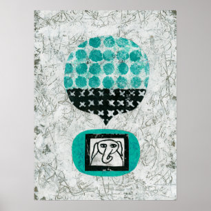 Affiche Elephant se souvient de l'affiche murale