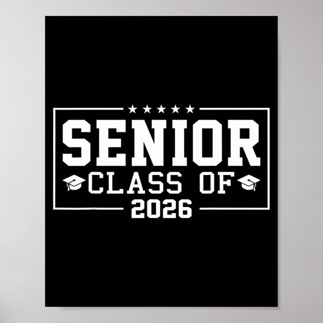 Affiche Élève de terminale de la promotion 2026 (Devant)