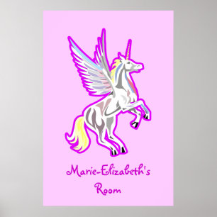 Affiche Élever l'affiche Unicorn Guardian Angel