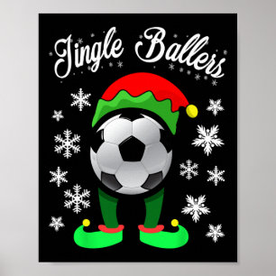 Affiche Elf de football de Noël de Jingle Byllers