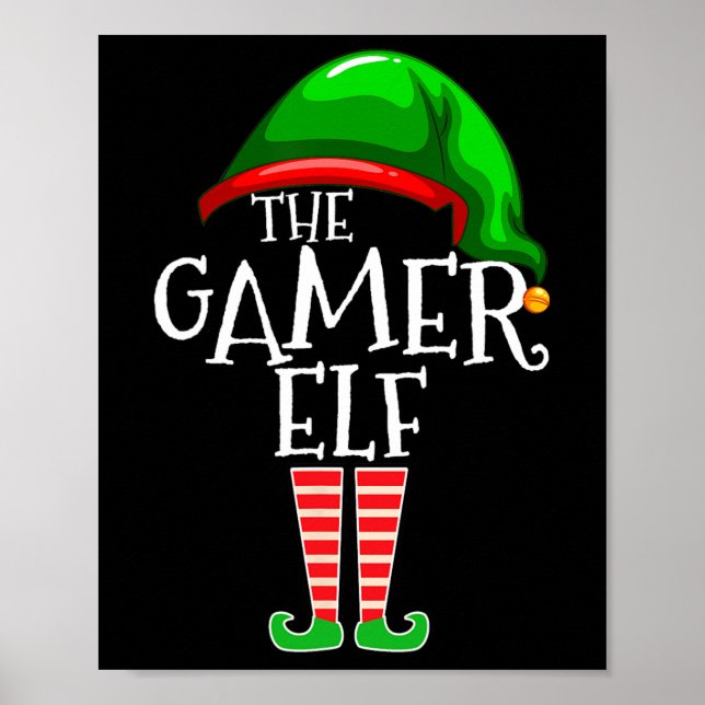 Affiche Elf Family Matching Group Christmas Gig Vidéo Cade (Devant)